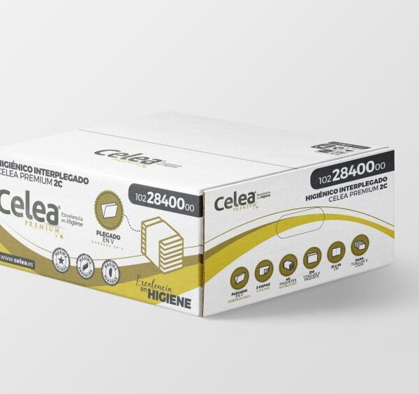 Celea Premium 210, Papel Higienico Interplegado